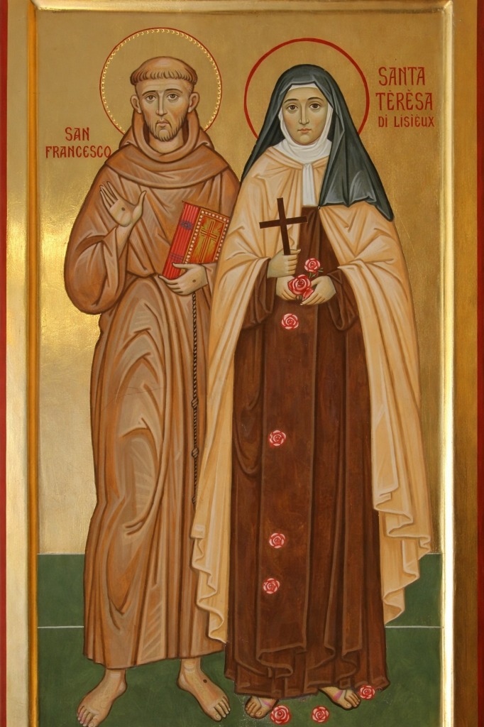 São Francisco de Assis e Santa Teresinha